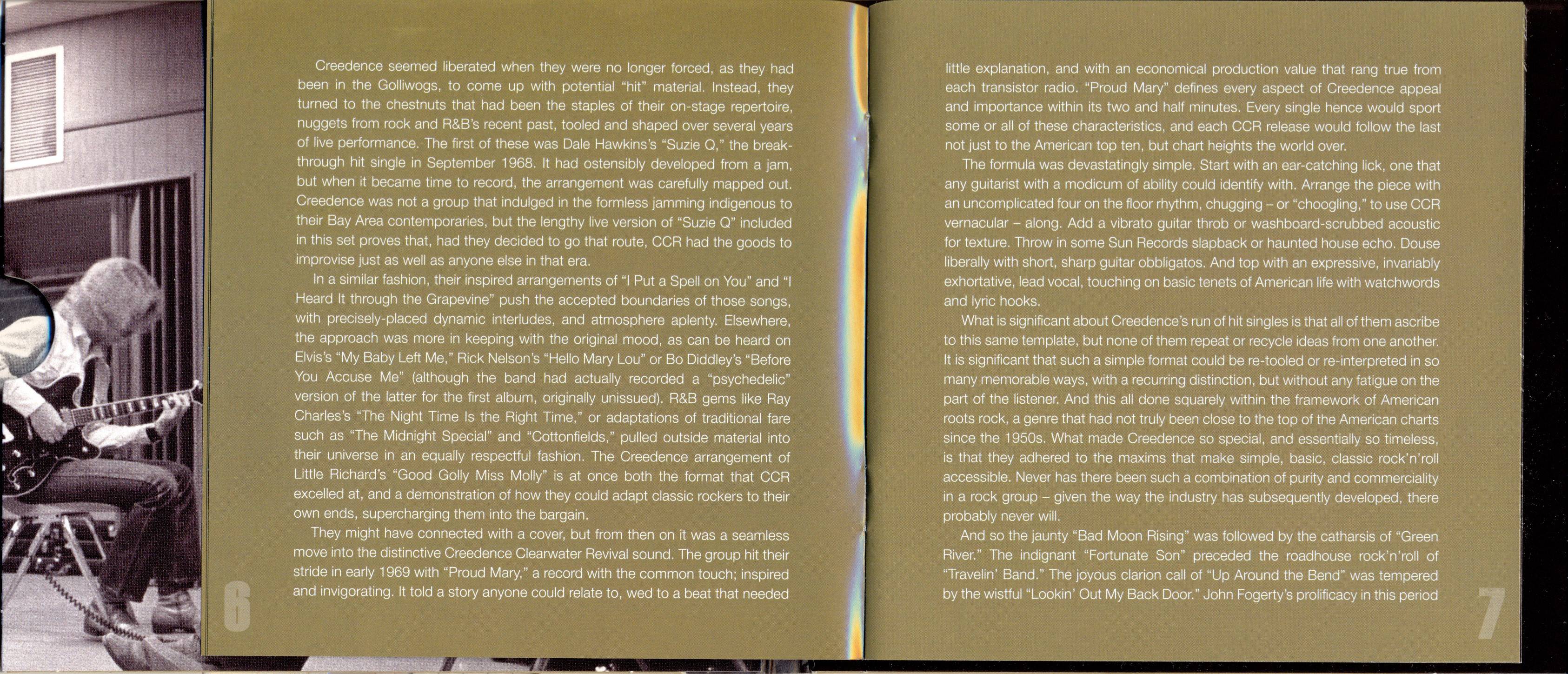 Creedence Clearwater Revival Ultimate CCR : Booklet 4